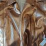 rose gold women's biker jacket designer Anthropologie Image 3