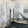 Branded: Cast Iron Weights Folding Rack Bench Bars Image 4