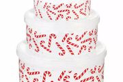 Brand New Christmas Storage set of 3 boxes with lid