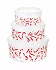 Brand New Christmas Storage set of 3 boxes with lid