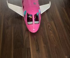 Barbie aeroplane with everything in it