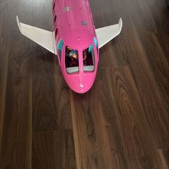 Barbie aeroplane with everything in it