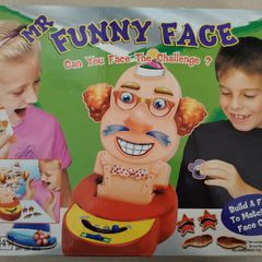 Vintage 2000s 'Funny Face' Board Game - 100% Complete with Box (Art No. 3353)