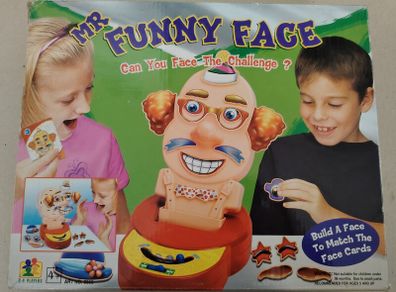 Vintage 2000s 'Funny Face' Board Game - 100% Complete with Box (Art No. 3353)