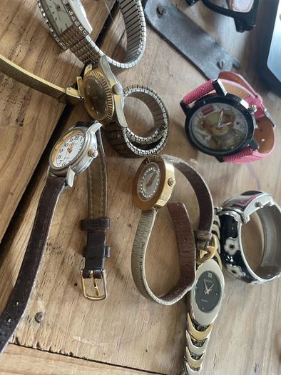 Vintage Watches And Bracelets Sold Together