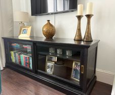 Solid wood cabinet