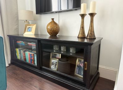 Solid wood cabinet