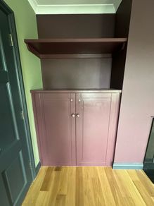 Built in cabinets