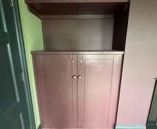 Built in cabinets