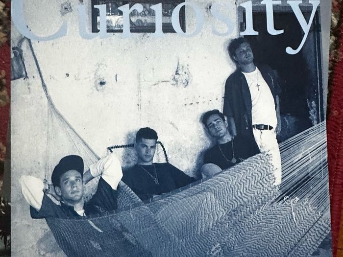 Curiosity killed the cat. Getahead in near mint condition with inner lyrics sleeve