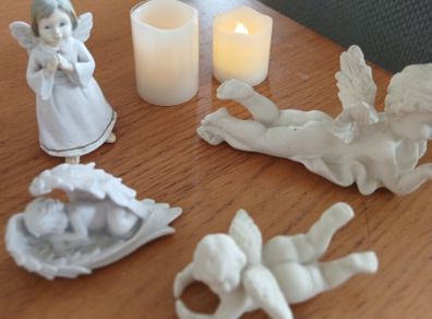 Selection of  ceramic angels 10 euro