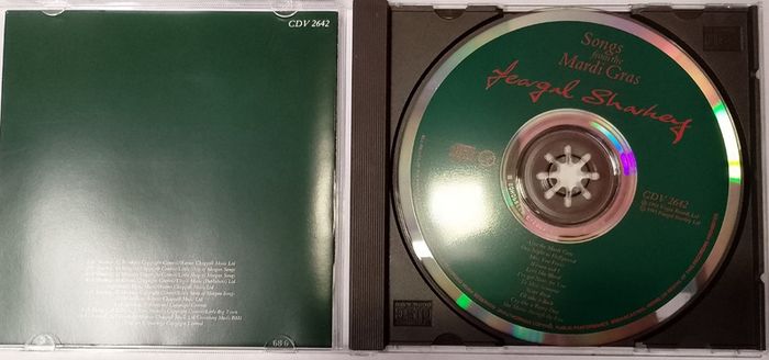 Feargal Sharkey - Songs From The Mardi Gras CD (1991) Pop Rock Soul EX+