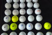 32 Titleist, Bridgestone,  seed balls