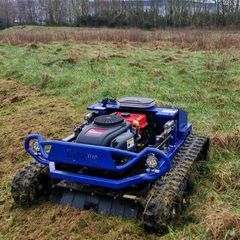 Very large remote slope mower