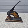 antique cast iron desktop embossing press Image 3