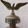Antique Brass  Eagle Finial or Decorative Topper Image 3
