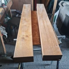 Oak mantle