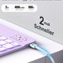 Brand New iPad Case with Keyboard Magnetic Backlighting - Lavender 10.2 inch. Image 3