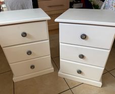 white lockers set
