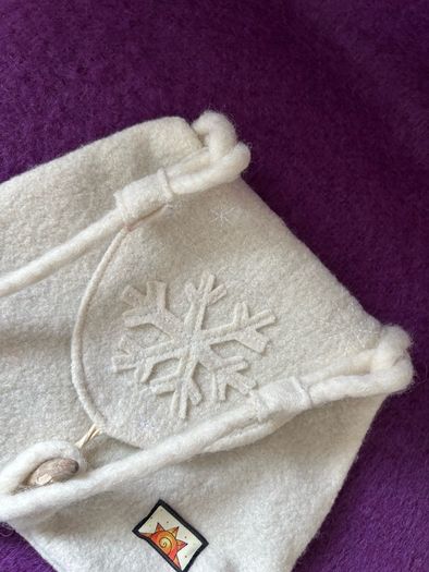 Hand felted Shoulder Bag From Finland
