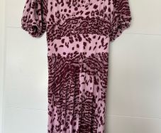Whistles purple printed dress