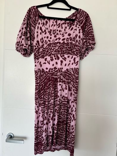 Whistles purple printed dress