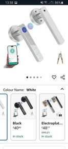 Door lock fingerprint