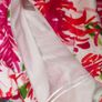 Damart white and pink floral summer dress M L Postage included Image 6