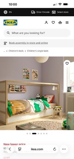 Kura Ikea Bed & Matching Mattress