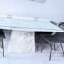 marble kitchen table Image 4