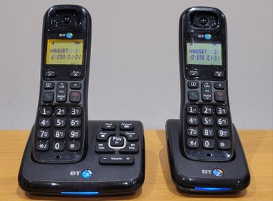 Twin BT XD56  Cordless Phones with Answering Machine & Nuisance Call Blocker