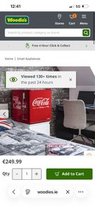 Coca Cola mini fridge