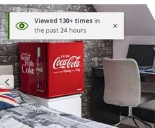 Coca Cola mini fridge