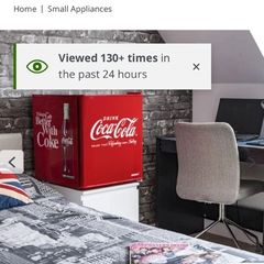 Coca Cola mini fridge