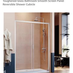 Shower glass Enclosure 1500mm x 6mm