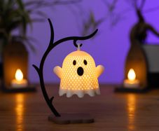 Cute Ghost Lantern Halloween Decoration