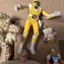 Vintage Power Rangers Action Figure Lot 1990s - 100% Complete Eye Guy, Tigerzord, Yellow Ranger, Lord Zedd + Monster Image 3