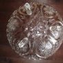 Art Deco Walter & Sohne Flint Pressed Glass 3 Legged Feo Bowl 1931 Image 2