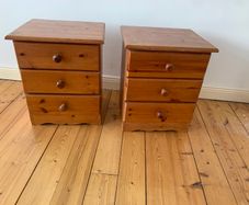 bedside lockers