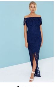 ladies navy dress
