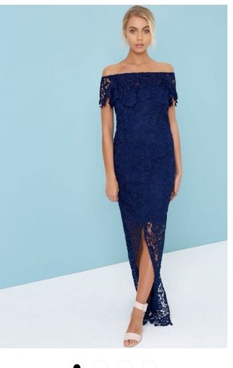ladies navy dress