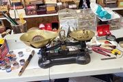Antique weighing scales