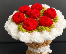 Handmade Mini Rose Bouquet