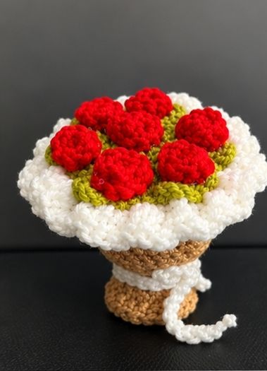 Handmade Mini Rose Bouquet