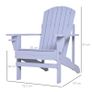 Outdoor Classic Wooden Adirondack Deck Chair with Cup Holder (FREE POSTAGE) Image 8