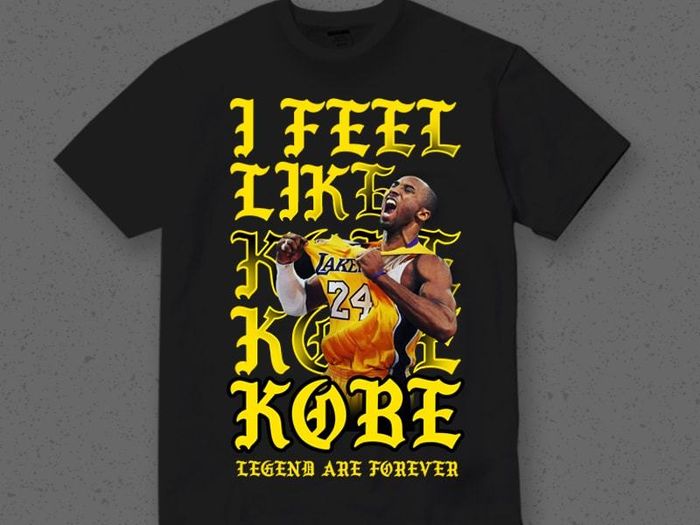 Kobe Bryant t-shirts black mamba t-shirts