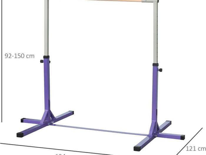 Adjustable Gymnastics Horizontal Bar for Kids