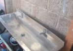 stainless sink