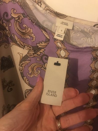 new river island cover up / top