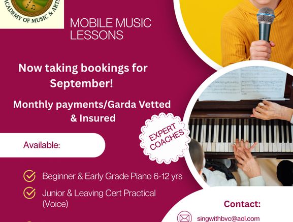 Music Lessons - Mobile Music Lessons